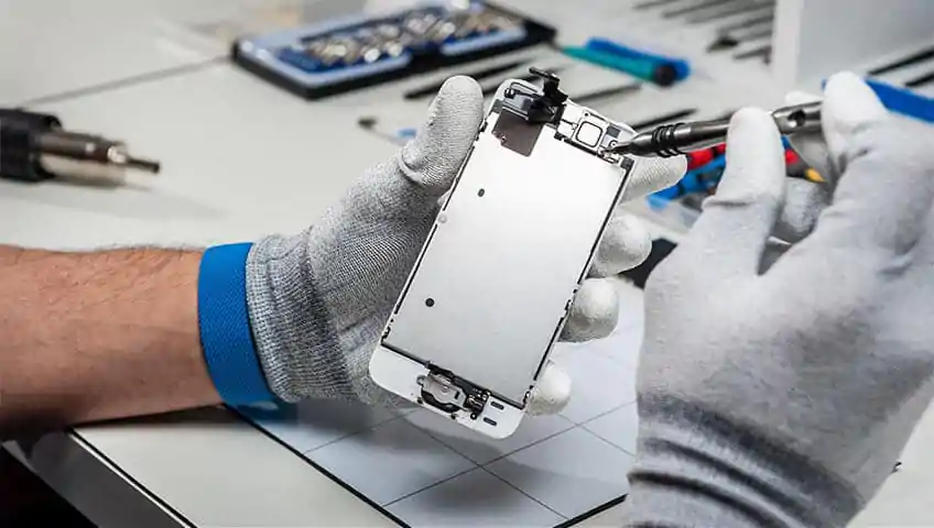 Troca de tela de celular